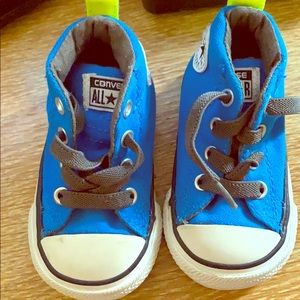 Baby size 3 converse all star high tops